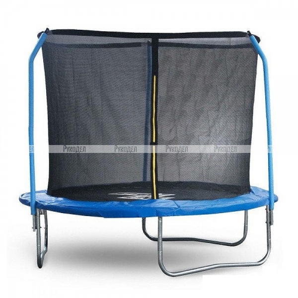 Батут уличный Green Glade B081 с сеткой 8-футовый 3 ножки 3 стойки