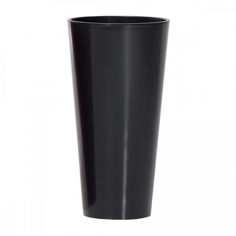 products/Кашпо для цветов Prosperplast Tubus Slim Shine 64 и 25 л антрацит, арт. DTUS400S-S433