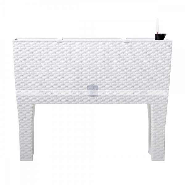 Кашпо с автополивом Prosperplast Rato Case High 72л, белый, арт. DRTC800H-S449