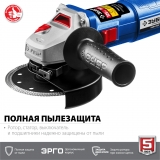 Машина углошлифовальная (болгарка) компактная Зубр УШМ-П125-750, 125 мм, 750 Вт серия «ПРОФЕССИОНАЛ»