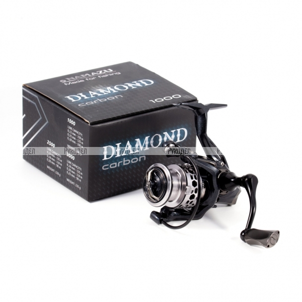 Катушка безынерционная Namazu Pro Diamond Carbon DC1000 , 8+1 подш., метал. шпуля/20/, N-RDC1000
