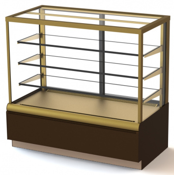 products/Витрина холодильная KC70 VV 0,6-1 0102-0109 (ВХСв-0,6д Carboma Cube Люкс) Полюс П0000004384